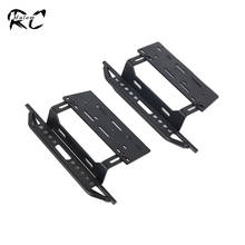 2Pcs Metal RC Car Side Pedal Adjustable Rock Sliders for 1/10 RC Crawler Axial SCX10 II 90046 90047 Jeep Wrangler Body Upgrade 2024 - buy cheap