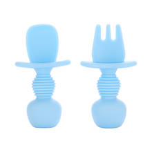 1pair  Utensils Baby Gadgets Tableware Set Children Toddler Dinnerware Cutlery Cartoon Infant Food Feeding Spoon Fork 2024 - buy cheap