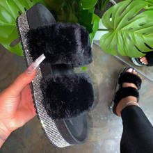 2020 Summer New Woman's Slippers Plush Sandals Outdoor Shoes Comfortable Solid Color Leisure Fashion Plus Size 43 2024 - buy cheap