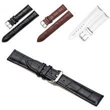 Faux Leather Band Strap For Apple Watch 4 3 2 1 Women Men Watch Band for iwatch 5 Buckle Band Black Brown White Bracelet 2024 - buy cheap