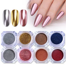 0.5g mirror Nail Glitter Powder Shining Chrome Pigment Dust  Nail Art  UV Powder For Nails Gel Polish 2024 - buy cheap