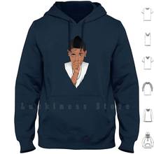 Syd Tha Kid Hoodies Long Sleeve Graphic Graphic Art Graphic Design Portrait The Internet Ego Death Golfwang 2024 - buy cheap