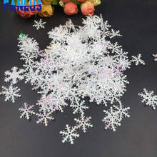 Decoração de flocos de neve para crianças, festa de neve congelada, decoração de natal para casa, inverno, decoração de casamento, 100 2024 - compre barato