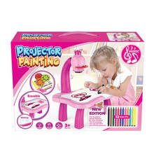 Proyector Musical educativo de aprendizaje temprano para niños, mesa de dibujo, juguete de escritorio, herramientas de pintura FP8 2024 - compra barato