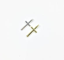 Eruifa 20pcs New 8*16mm Nice Cross Zinc alloy DIY Charms Pendant  Jewelry handmade DIY 2 Colors 2024 - buy cheap