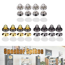 4PCS Speakers Stand Foot Spikes Mount Loudspeaker Box Nails Pads Shockproof 2024 - buy cheap