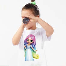 Girls Clothes Elf Shirts For Teenage Girls Kawaii Birthday Tshirt Magic Girl T Shirt Cartoon Kids Clothes Tops Kids Clothes Girl 2024 - buy cheap