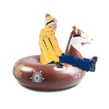 2 in 1 multifunctional Inflatable Snow Tube with Handle Multi-functional Environmental Friendly Cold-resistant Inflatable Snow S 2024 - buy cheap