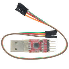 Módulo CP2102 USB a TTL serial UART STC, cable de descarga PL2303, supercepillo, actualización de línea para arduino, 20 set/lote 2024 - compra barato