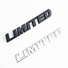 1 шт. 3D Металлическая Автомобильная наклейка хромированная Ограниченная серия эмблема значок наклейка для Toyota Chevrolet Hyundai автомобильные аксессуары 2024 - купить недорого
