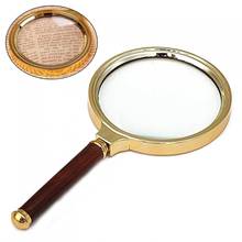 Handheld Magnifiers 5X 90mm Handheld Adjustable Magnifier Magnifying Glass Loupe for Reading and Inspection Magnifier 2024 - buy cheap