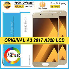 100% Original Amoled 4.7'' Display for Samsung Galaxy A3 2017 A320 A320F Full LCD Touch Screen Digitizer Assembly Repair Parts 2024 - buy cheap