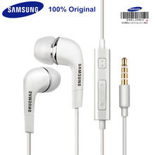 Original Samsung EHS64 Earphone Wired 3.5mm In-ear with Microphone Wired Controller Support Android for Galaxy S8 S9 Plus A10 A2 2024 - buy cheap