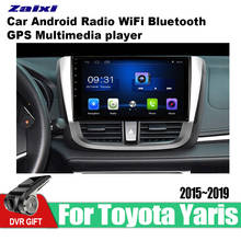 ZaiXi 10.1 Inch 2Din Android Car Radio Wifi Autoradio HD Bluetooth Tochscreen GPS Multimedia Player For Toyota Yaris 2015~2019 2024 - buy cheap