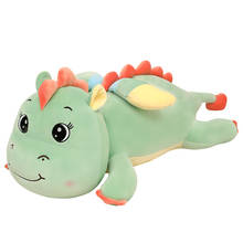 Hot Nice 1pc 100cm/120CM New Big Size Long Lovely Dinosaur Plush Toy Soft Cartoon Animal Stuffed Doll Boyfriend Pillow Kids Gift 2024 - buy cheap