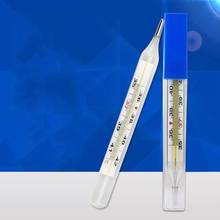 2 pcs  Mercury Glass Thermometer Household Clinical Mercury Thermometer Adult Baby Body Temperature Measurement 2024 - buy cheap