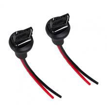 1 Pair 7440 T20 Wiring Harness Heat Resistance Multifunctional Plastic Socket Connector Wiring Harness for Headlight 2024 - buy cheap
