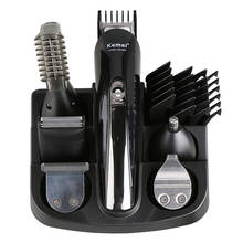 Kemei-cortadora de pelo multifuncional para hombre, máquina de afeitar de titanio 11 en 1 para Barba, nariz y peluquero, F30 2024 - compra barato