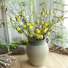 Artificial Flower Pomegranate Dry Branch Simulation Fruit Home Decoration Flower Wall Fake Flower c 2024 - buy cheap