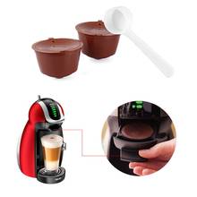 Cápsula de café reutilizável com filtro, recarregável, sabor doce, recarregável, compatível com nescafé genio piccolo esperta, venda imperdível 2024 - compre barato