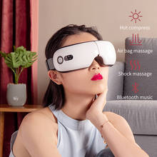 Electric Eye Massager Hot Compression Air Pressure Vibrator Bluetooth Foldable USB Glasses For Eye Massage Relaxtion 2024 - buy cheap
