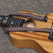 Adjustable Cotton National Style Length Universal Sling with Hook Ukulele Belt Guitar Strap Music Guitar Accessories 2024 - buy cheap