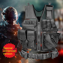 Tactical Vest Armored Bulletproof Vest Outdoor CS Game Paintball Shooting Air Gun Tactical Body Armor Military Equipment 2024 - buy cheap
