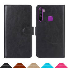 Luxury Wallet Case For Infinix S5 lite PU Leather Retro Flip Cover Magnetic Fashion Cases Strap 2024 - buy cheap