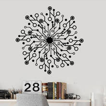 Boy Room Vinyl Wall Decal Computer Chip Geek IT Hardware Bedroom Decor Stickers Mural Home Decorations Wallpaper P146 2024 - buy cheap