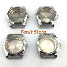 40MM Stainless Steel Sapphire Glass date Watch Case Fit ETA 2836 MIYOTA 82series，Mingzhu 2813/3804 Automatic Movement 2024 - buy cheap