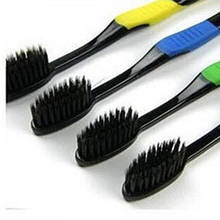 4PCS Double Ultra Soft Toothbrush Bamboo Charcoal Nano Brush Dental Oral Care for Tooth Whitening Healthy Free Shipping 2024 - buy cheap