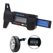 Calibrador de neumáticos para camiones, medidor de profundidad de la banda de rodadura, pantalla Lcd Digital precisa, medidor de profundidad Digital para neumáticos de coche, calibrador de prueba de calibre 2024 - compra barato