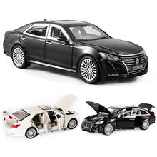 KaKBeir 1:24 TOYOTA CROWN Car Model Alloy Die Cast Classic Luxury Cars Favorites Gift Kids Toys Cars Free Shipping 2024 - buy cheap