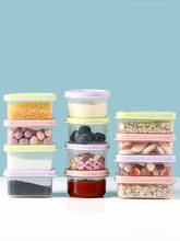 Recipiente coberto para alimentos, pote pp selado para cozinha, vários tamanhos de armazenamento de grãos, caixa para armazenamento de alimentos 2024 - compre barato