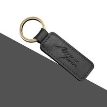 Chaveiro da motocicleta couro retro chaveiro caso para honda africa twin key 2024 - compre barato