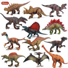 Conjunto de modelos de dinossauro jurassic world, dinossauro sólido de plástico, brinquedos de animais, tiranossauro rex raptores t-rex brinquedos para crianças 2024 - compre barato