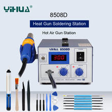 YIHUA 8508D Hot Air Gun Soldering Station Heat Gun Desoldering Station Digital Display Air Pump Rework Station IC / PCB Repair 2024 - buy cheap
