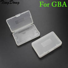 TingDong-funda de plástico transparente para Cartucho de cartas de juego, cubierta antipolvo para Nin tendo Game Boy Advance GBA, 2 unids/lote 2024 - compra barato