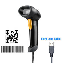 Eyoyo Wired 1D QR 2D barcode scanner handheld Extra Long USB Wired Bar Codes Reader CCD PDF417 Data Matrix Bar Code Scanning 2024 - buy cheap