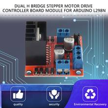 1 шт. хорошее качество Двойной Н Мост шаговый мотор контроллер Доска модуль для Arduino L298N мотор драйвер платы модуля 2024 - купить недорого