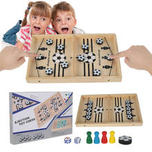 Jogo de tabuleiro de madeira, estilingue interativo de catapulta para adulto e criança, brinquedo para festa 2024 - compre barato
