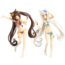 Nekopara-figura de acción de Chocolat & Vainilla, juguete de Anime de chica Sexy, de PVC, regalo 2024 - compra barato