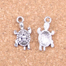 16pcs Charms tortoise turtle sea 22x11mm Antique Pendants,Vintage Tibetan Silver Jewelry,DIY for bracelet necklace 2024 - buy cheap