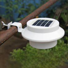 Lámpara de energía Solar para exteriores, luz de pared con Sensor de movimiento PIR para decoración de jardín, impermeable, IP55, 3LED 2024 - compra barato