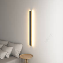 Modern Long Strip Wall Lamps Nordic Led Wall Light Fixture Living Room Bedroom Bedside Wandlamp Stairs LED Wall Sconce Luminaire 2024 - buy cheap