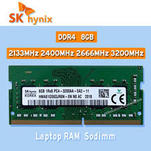 SK Hynix ddr4 8GB 2133MHz 2400MHz 2666MHz 3200MHz RAM Sodimm Laptop Memory PC4 2133P 2400T 2666V 3200AA 2024 - buy cheap