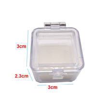 50pcs Dental Lab Small Transparent Crown Protection Box With Clear Thin Membrane for PFM Keeping Packing Top Film Bottom Sponge 2024 - buy cheap