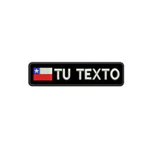 Chilean Flag Personalized Name Patch Embroidered Name Tag Text Sew Hook Backing for Uniform Hat Morale Bag Pet Collar Harness 2024 - buy cheap