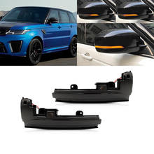 For Land Rover Range Rover Evoque 12-15 Range Rover Sport 14-18 LR4 Smoked Front Dynamic Led Side Mirror Blinker Lights Lamp 2024 - buy cheap