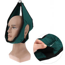 Hanging Cervical Traction Device Soft Neck Stretching Belt Pain Relief Metal Bracket Chiropractic Neck Traction Cushion 2024 - buy cheap